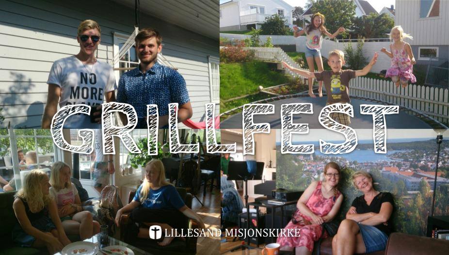 Grillfest hos familien Torp