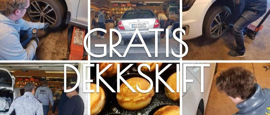 GRATIS DEKKSKIFT